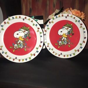 Peanuts plates.